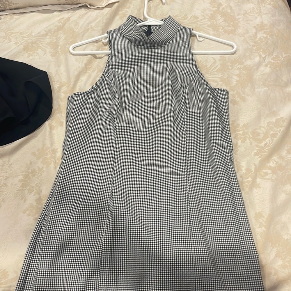 Brand new black and white checkered dress from urban outfitters size small